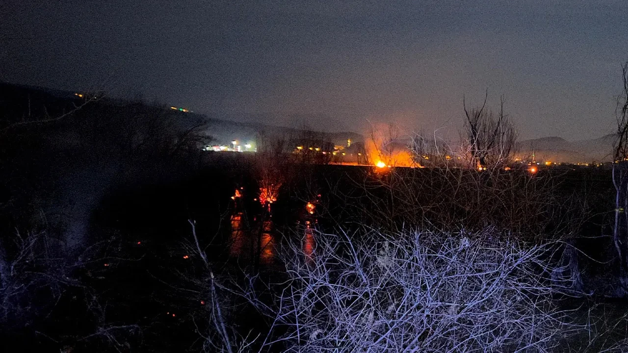 Kastamonu'da ürküten arazi yangını: 150 dönüm zarar gördü