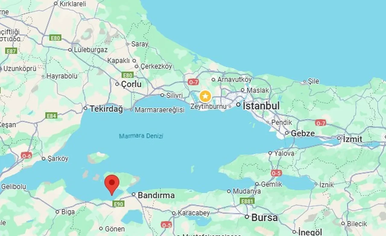 Marmara'da deprem oldu: Kandilli Rasathanesi verileri duyurdu
