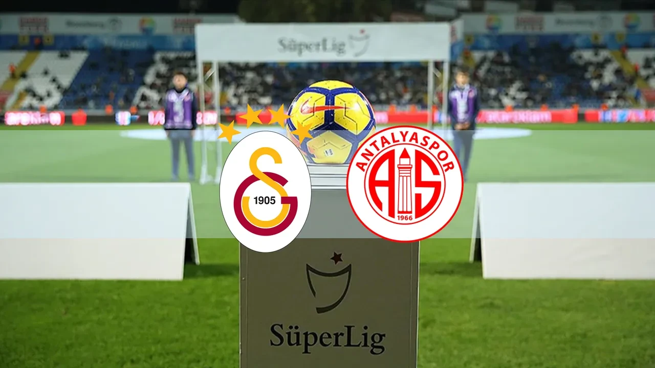 Galatasaray Antalyaspor CANLI nereden izlenir? Maç başlıyor
