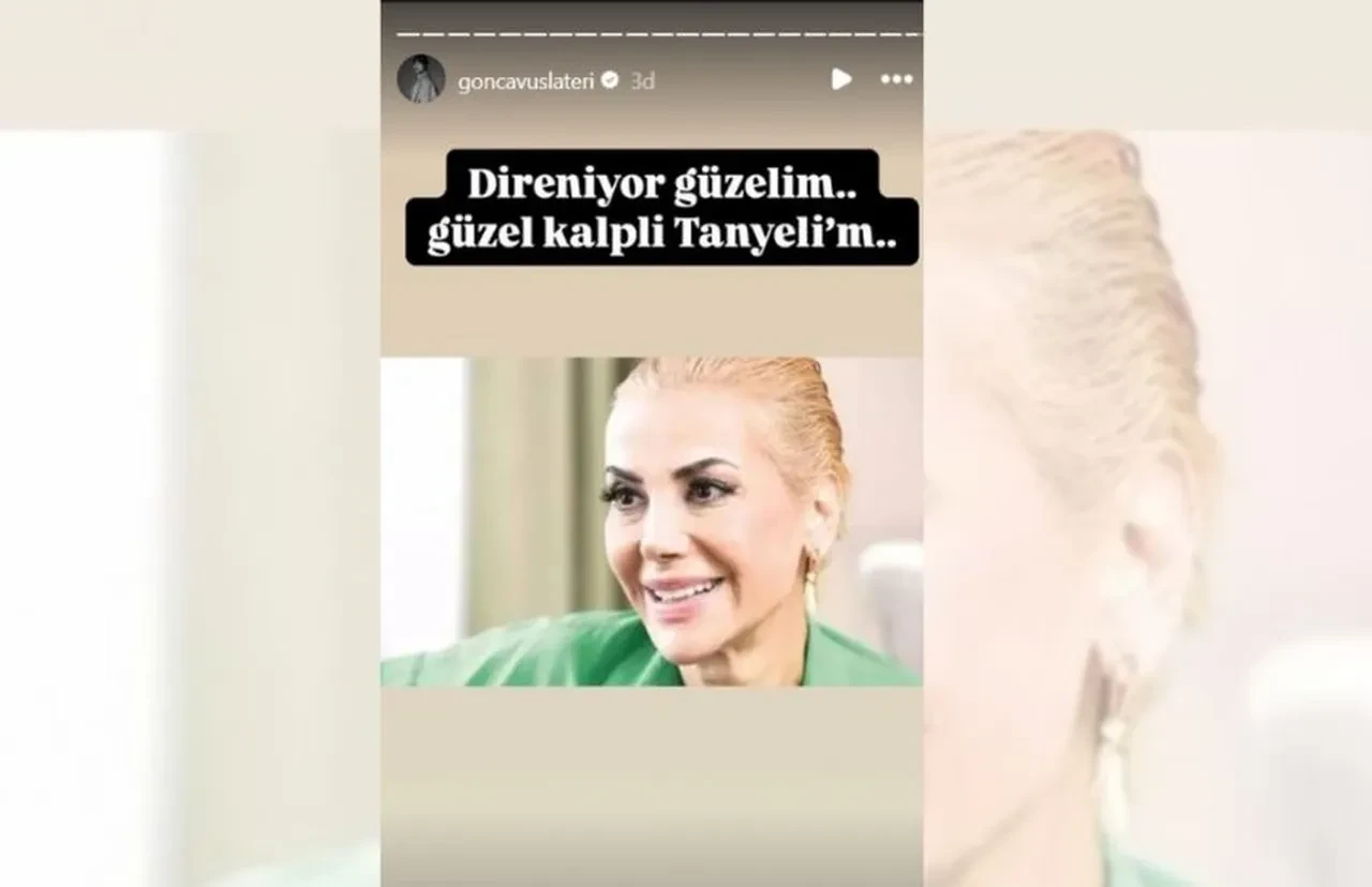Gonca Vuslateri'nin Tanyeli paylaşımı korkuttu: Helal olsun