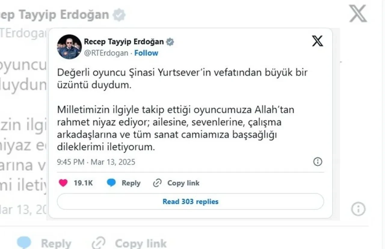 Şinasi Yurtsever'in dostları üzüntüye boğuldu! Ünlü isimlerden başsağlığı mesaj yağdı