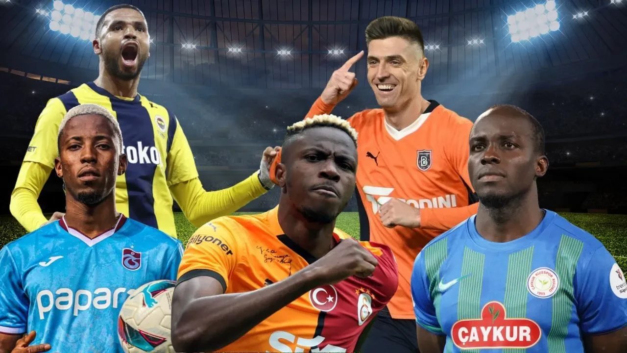 Süper Lig gol kralı kim? Gol krallığı yarışışında sıralama değişti