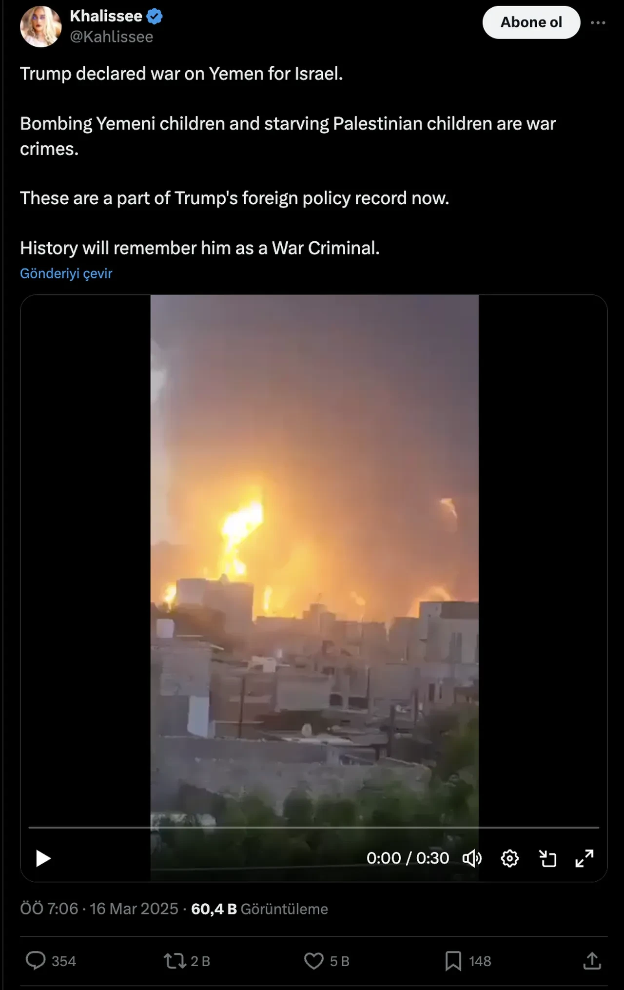 ABD ve İngiltere Yemen'de yerleşim bölgelerine mi saldırıyor? O paylaşıma yalanlama geldi