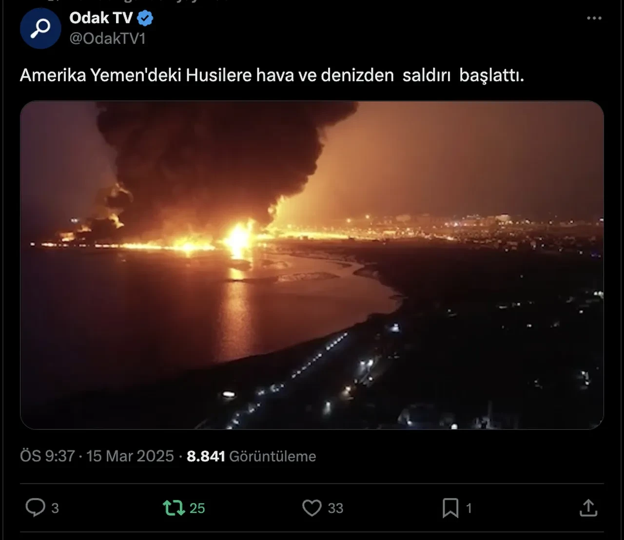 ABD ve İngiltere Yemen'de yerleşim bölgelerine mi saldırıyor? O paylaşıma yalanlama geldi