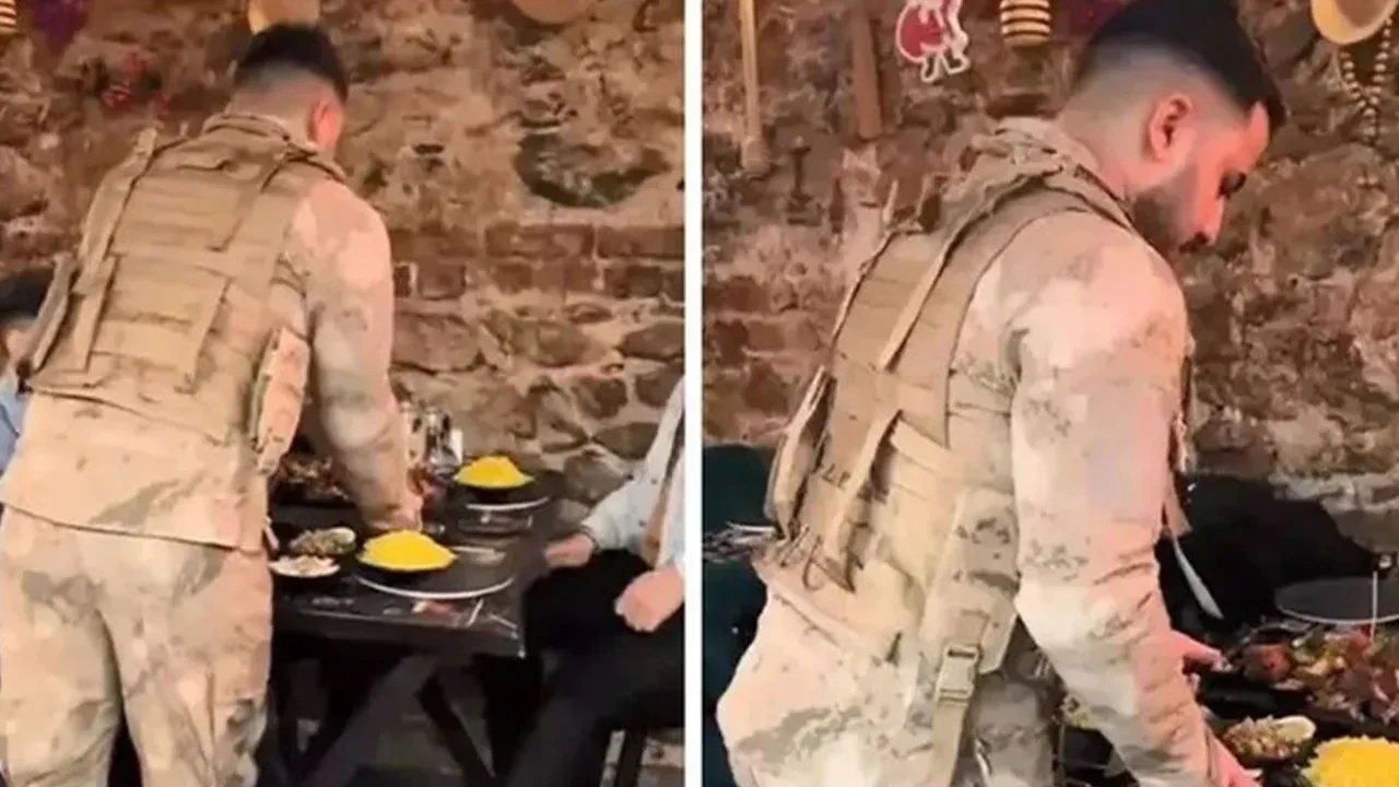Askeri üniformayla servis skandalı! İfadesinde kendini böyle savundu 