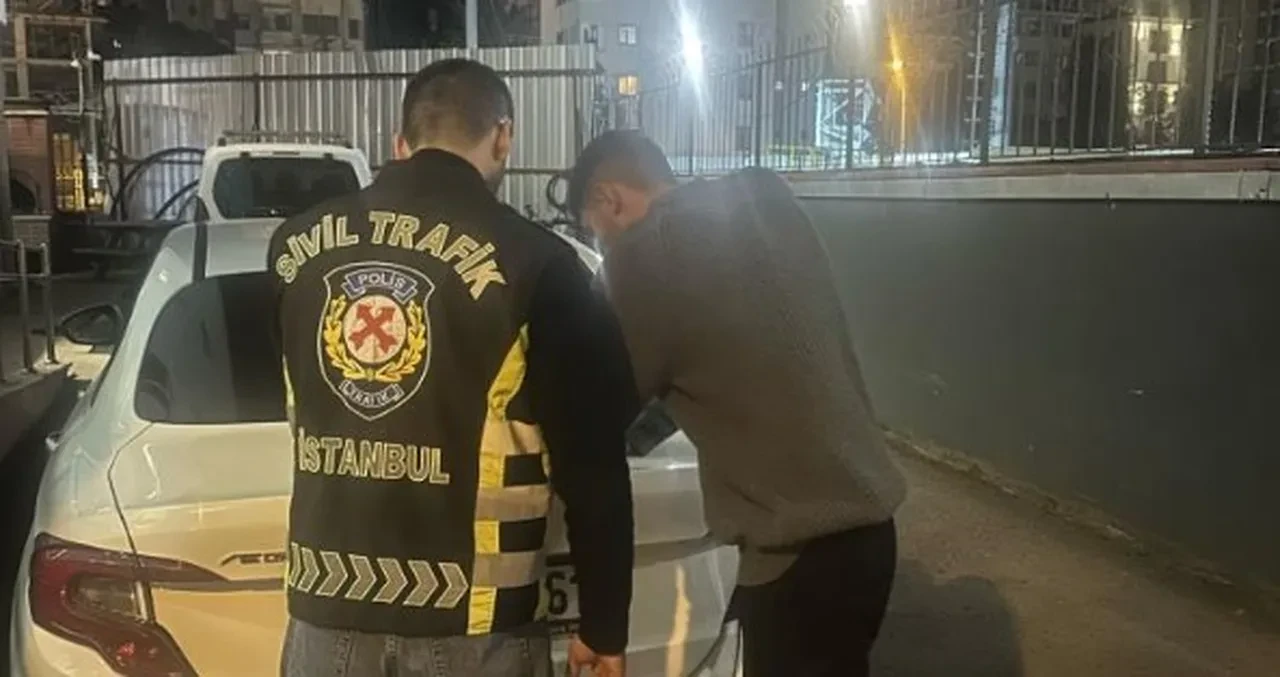 Polisin dur ihtarına uymadı, makas atarak kaçtı! O anlar kamerada