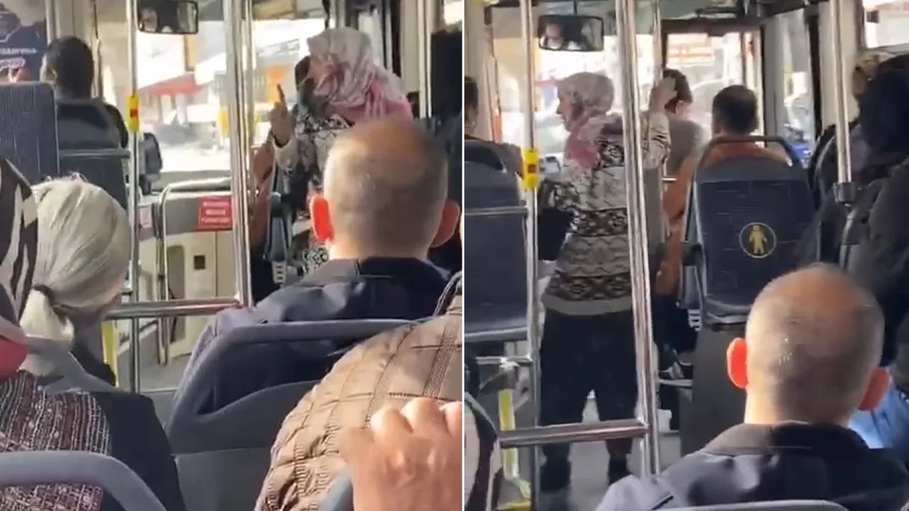 Tanımadığı kadına evlilik teklifi etti, otobüstekiler çılgına döndü