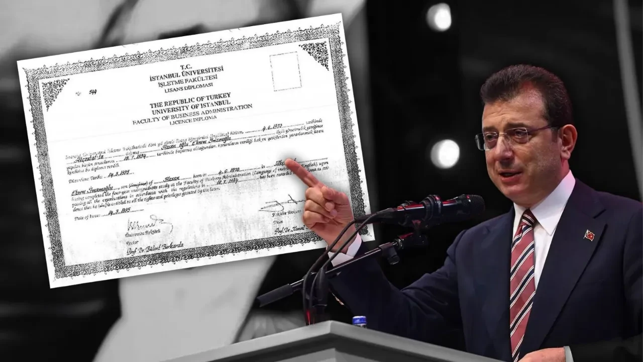 Son dakika | Ekrem İmamoğlu'nun üniversite diploması iptal edildi!