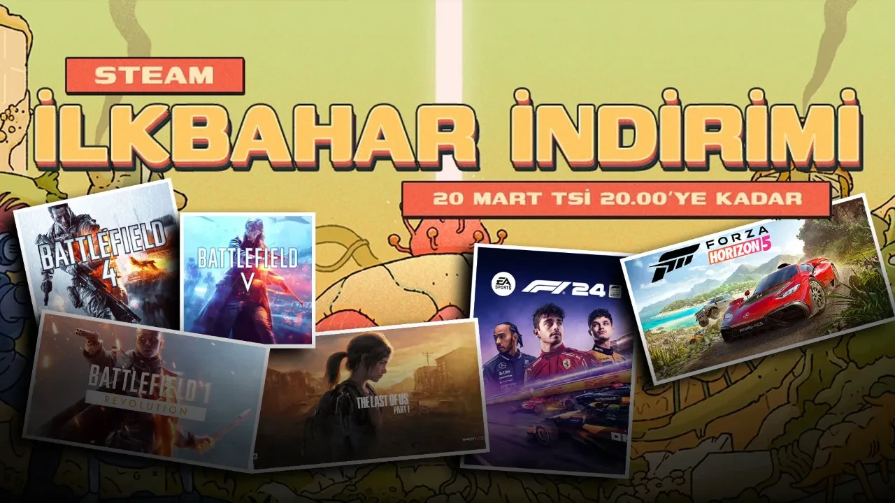 Steam ilkbahar indirimlerinin bitimine saatler kaldı! Battlefield, RDR2, Forza, FC25 ve daha birçoğunda inanılmaz fırsatlar