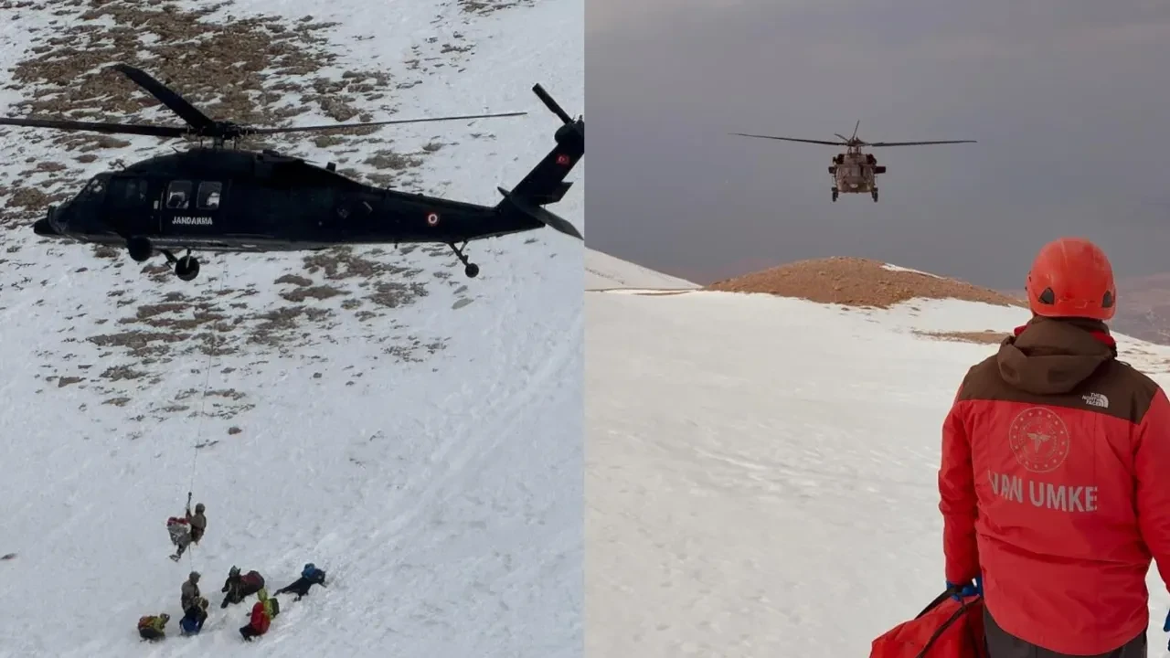 Artos Dağı’nda nefes kesen kurtarma!