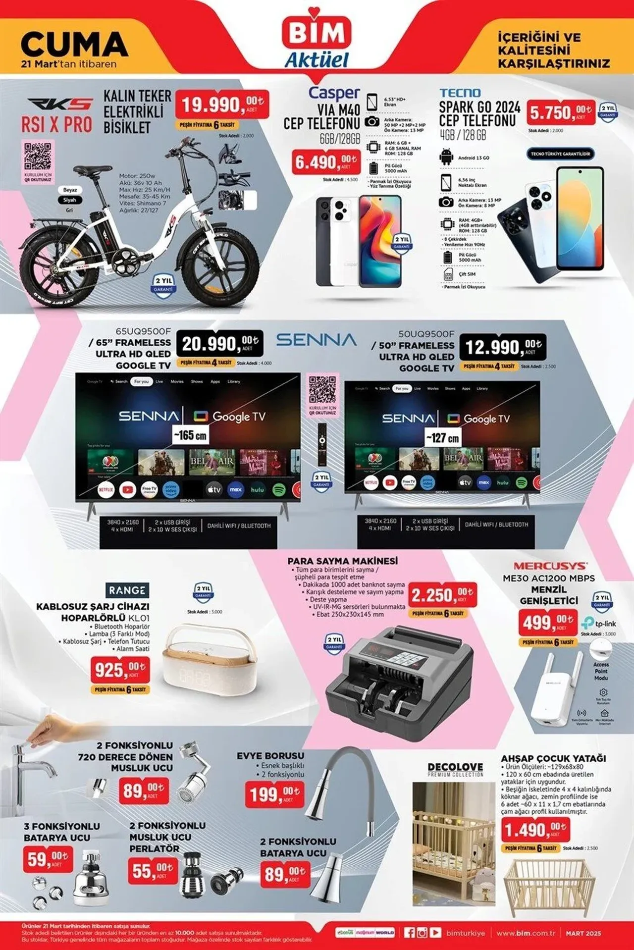 BİM market aktüel ürünü yok artık dedirtti! 21 Mart Cuma günü raflarda