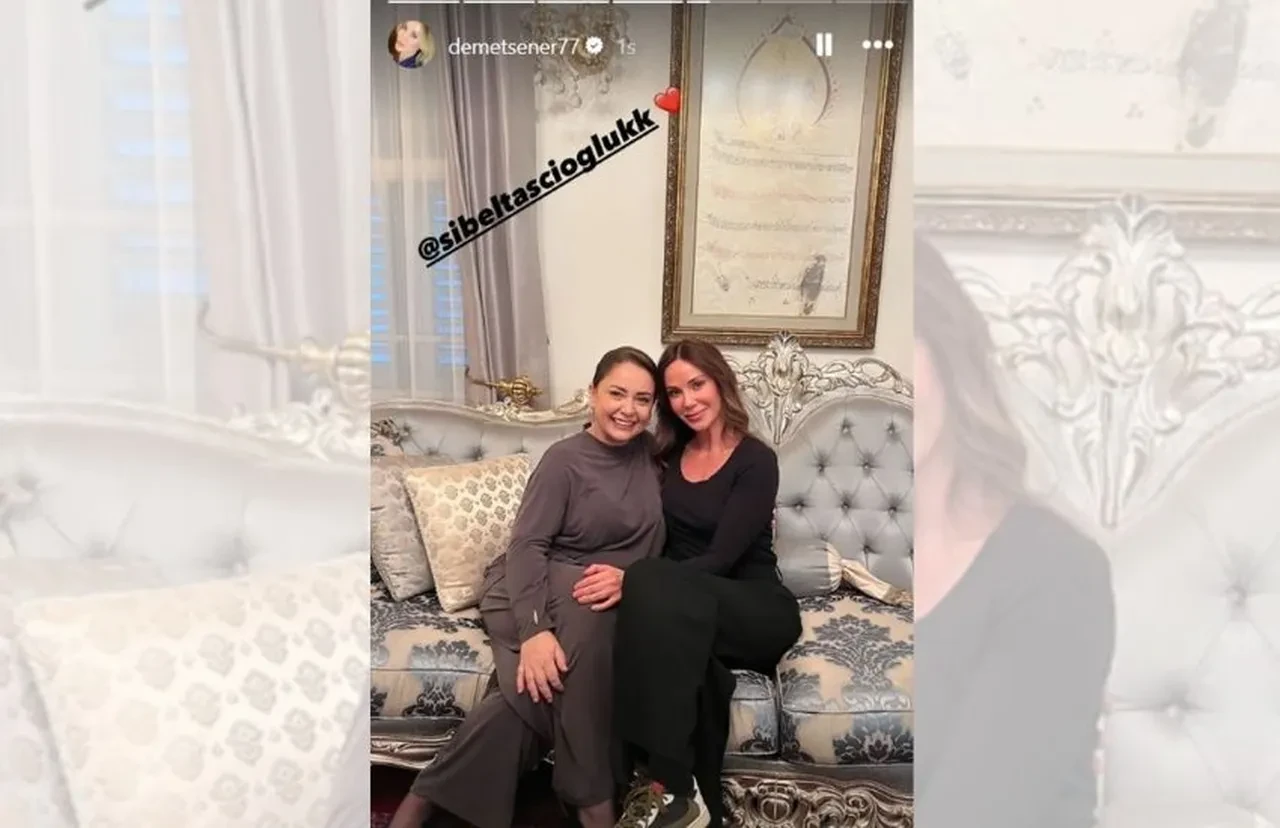 Demet Şener Kızılcık Şerbeti setinde! Kamera arkasını yayınladı 