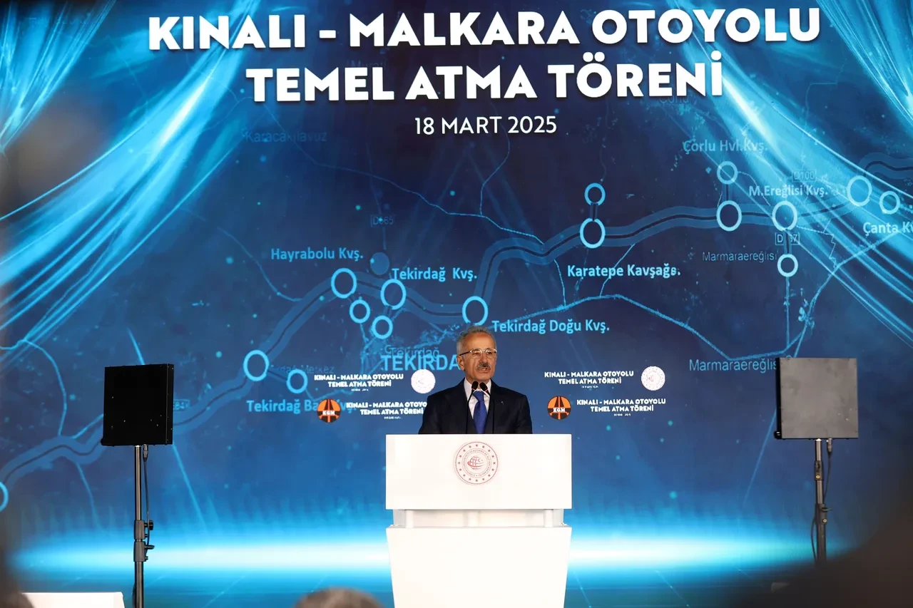 İstanbul Tekirdağ arası yol 1 saatin altına iniyor!