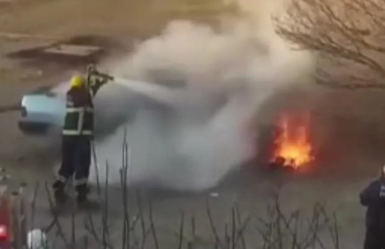 Alevlere teslim olan TOFAŞ hurdaya döndü