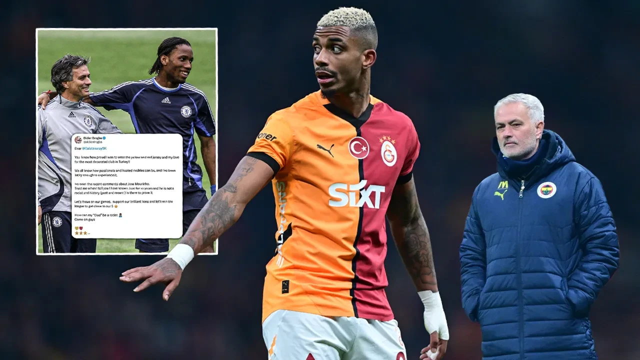 Lemina'yı zorda bırakan "Mourinho" sorusu! Topu Drogba'ya attı