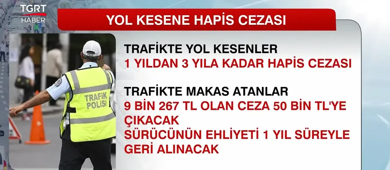Magandalara geçit yok! Trafik suçlarına hapis cezası geliyor: Para cezaları da katlanacak