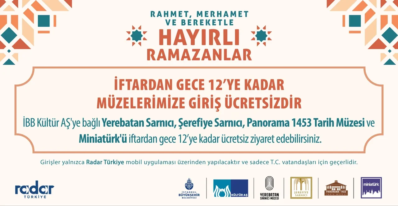 Ramazan'da ücretsiz gezilecek müzelerin saat kaça kadar açık olduğu araştırılıyor