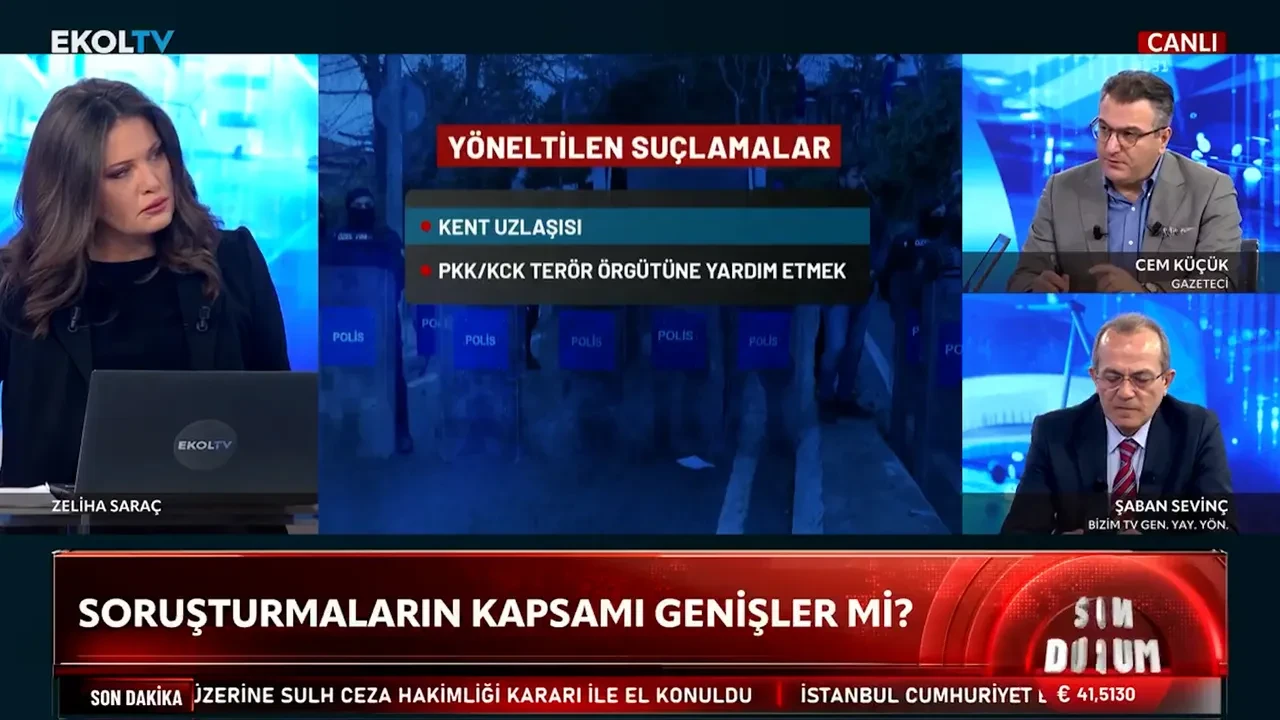Cem Küçük'ten canlı yayında çarpıcı sözler: Gezi soruşturması genişleyecek