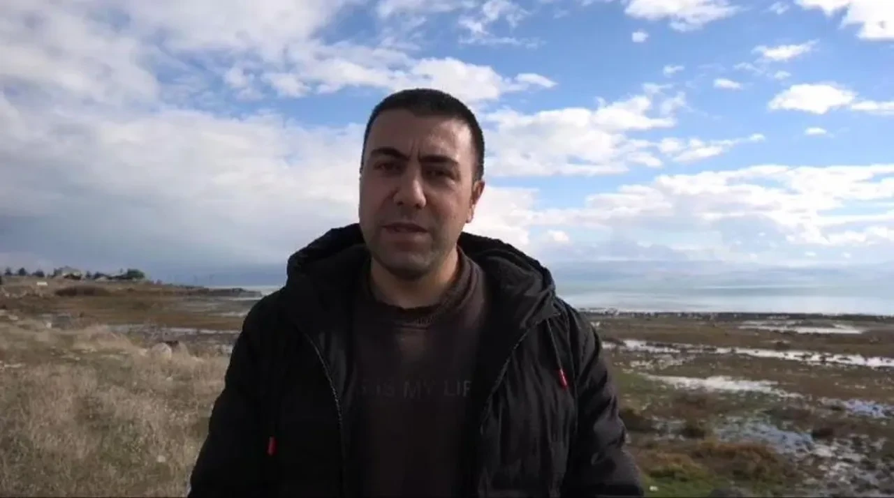 Türkiye'nin en büyük gölünde kuraklık tehlikesi: Son manzara korkuttu