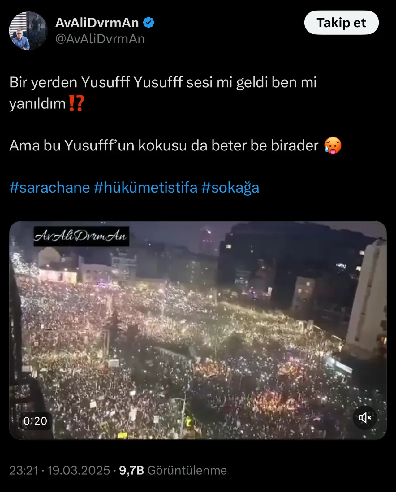 Bir yalan daha çürütüldü! Saraçhane'de çekildiği iddia edilen videoyla ilgili açıklama