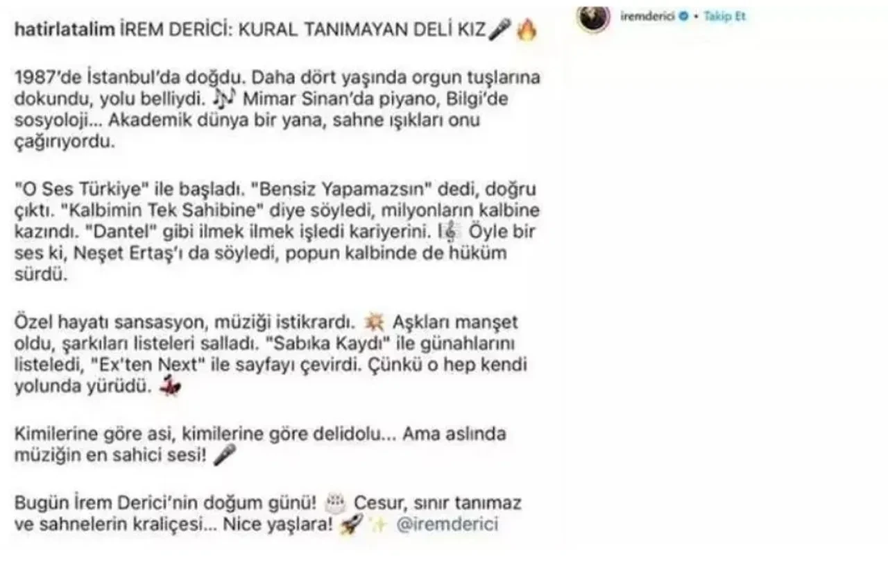 İrem Derici'yi duygulandıran sürpriz: Ağlattın 