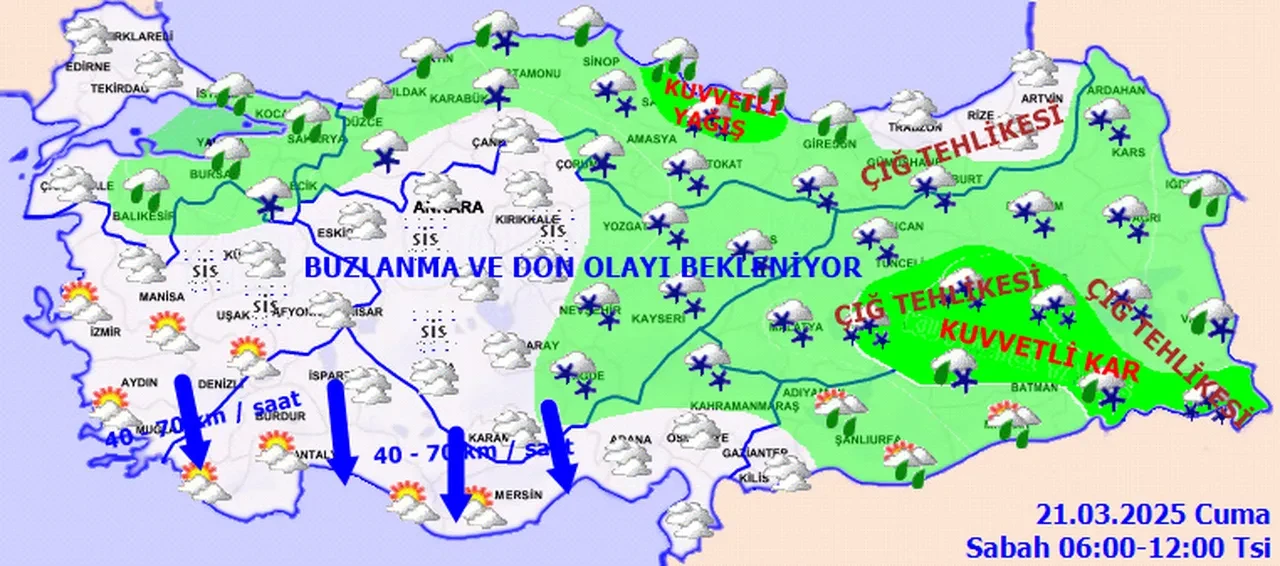 İstanbul'da sıcaklıklar artıyor! Bahar havası geri geliyor! İşte 21 Mart 2025 il il hava durumu