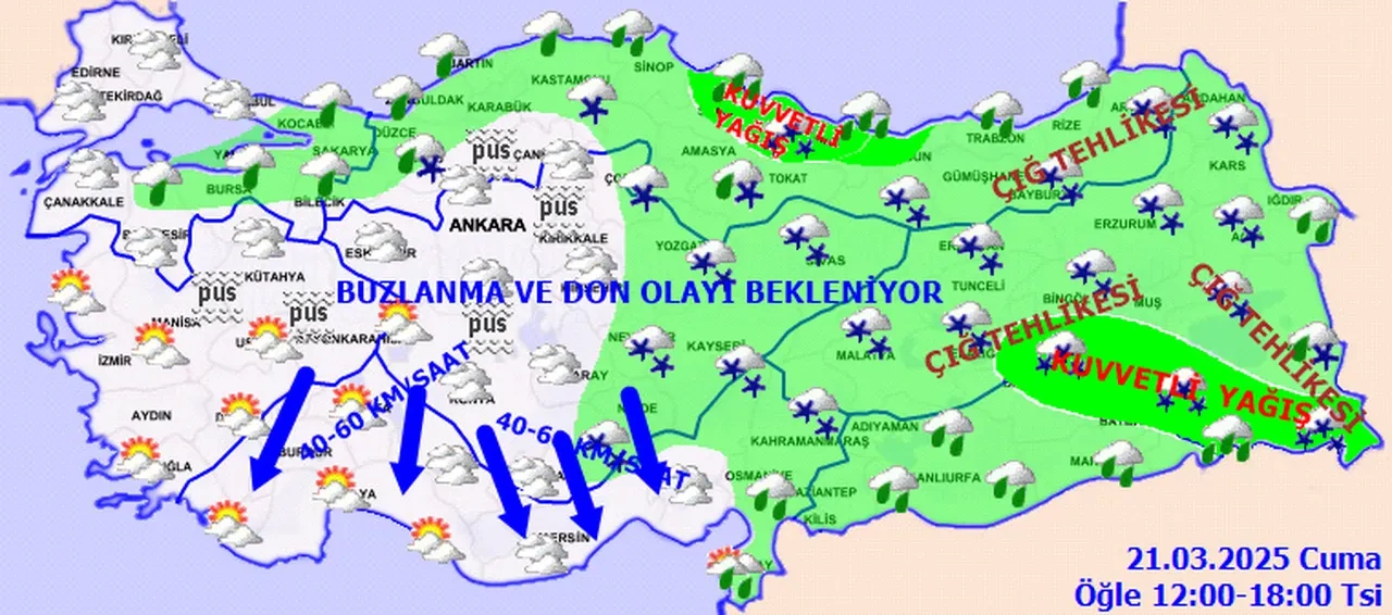 İstanbul'da sıcaklıklar artıyor! Bahar havası geri geliyor! İşte 21 Mart 2025 il il hava durumu