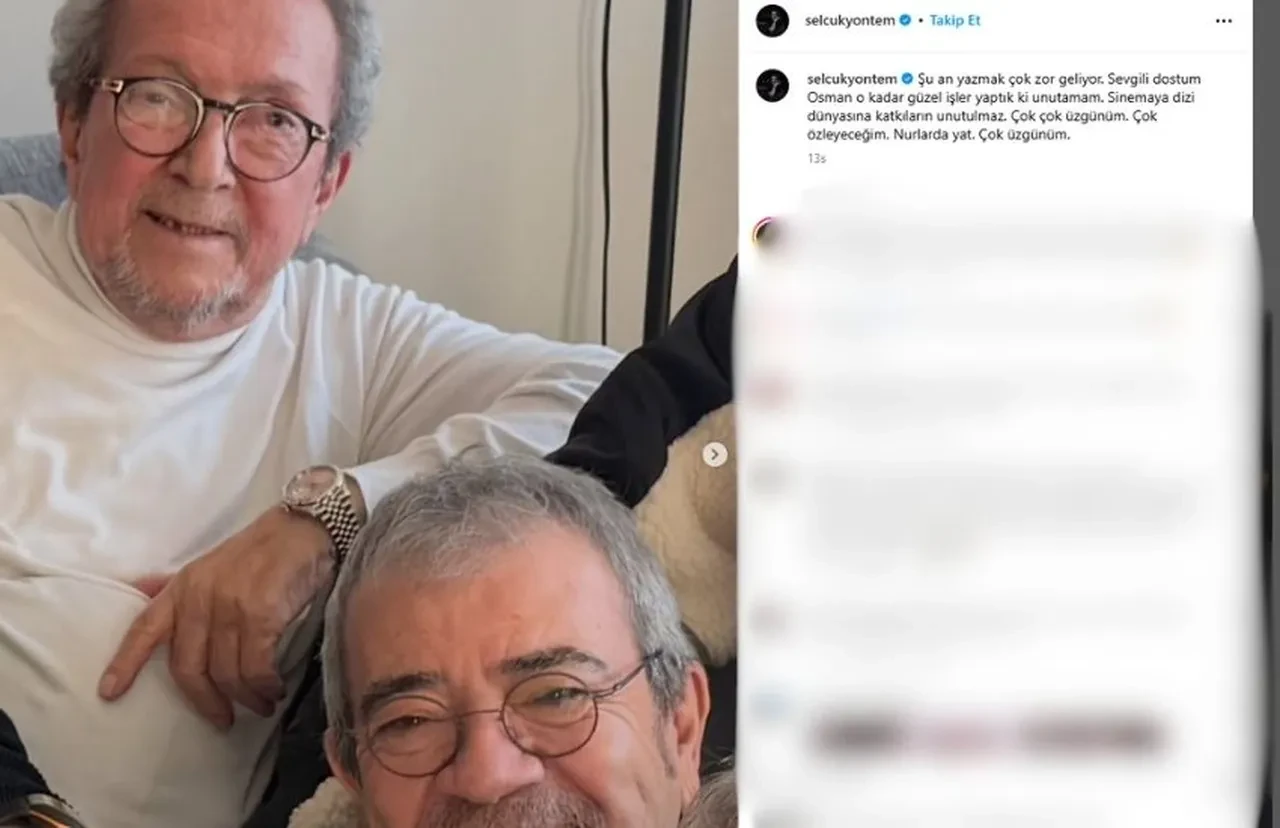 Osman Sınav'ın vefatı sanat dünyasını hüzne boğdu! Ünlü isimlerden taziye mesajları yağdı 