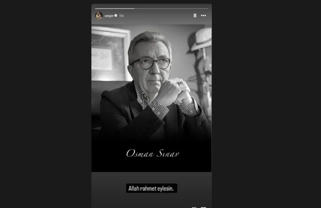 Osman Sınav'ın vefatı sanat dünyasını hüzne boğdu! Ünlü isimlerden taziye mesajları yağdı 