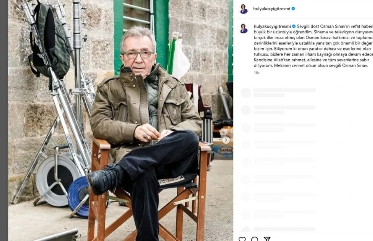 Osman Sınav'ın vefatı sanat dünyasını hüzne boğdu! Ünlü isimlerden taziye mesajları yağdı 