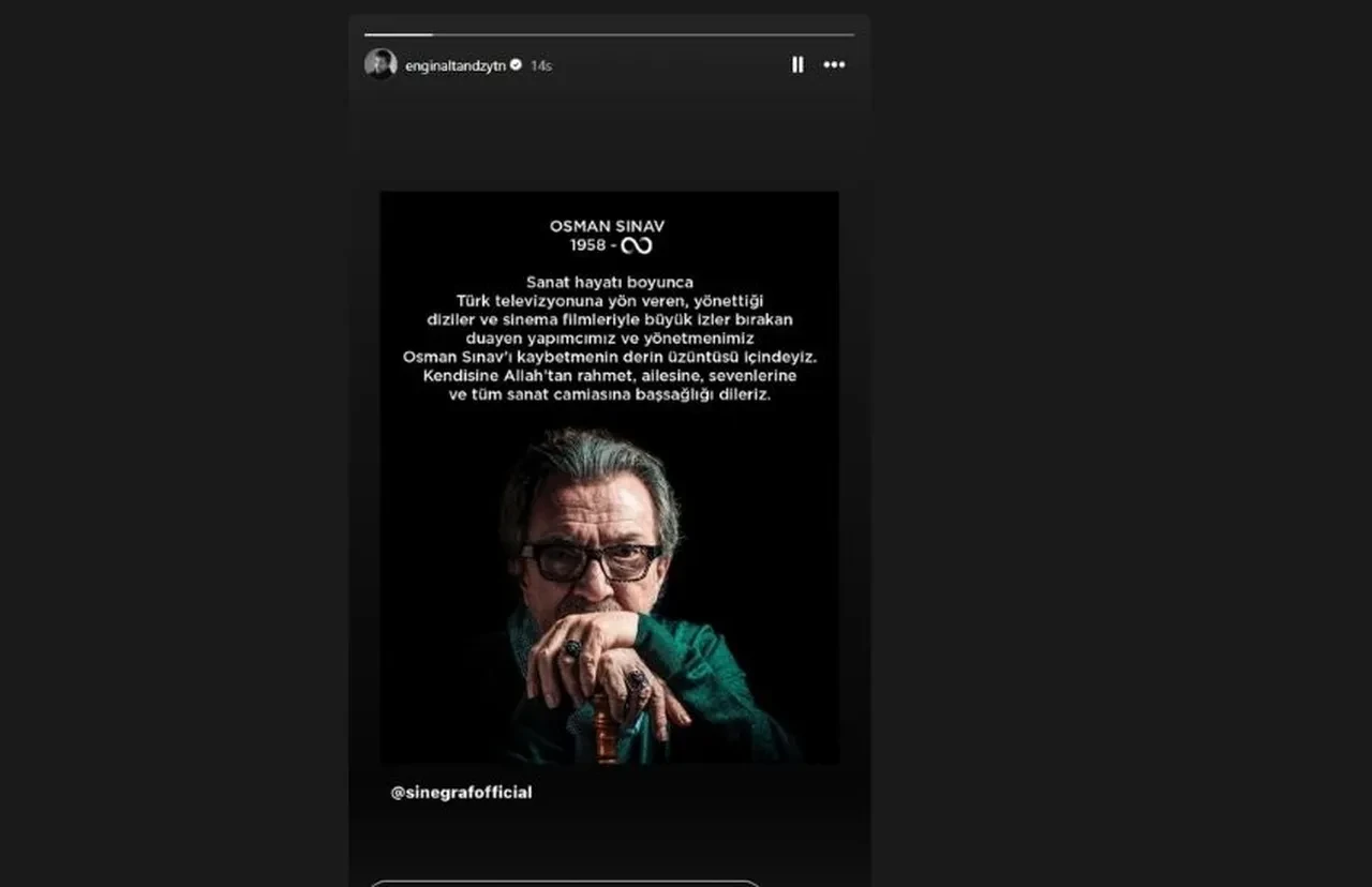 Osman Sınav'ın vefatı sanat dünyasını hüzne boğdu! Ünlü isimlerden taziye mesajları yağdı 