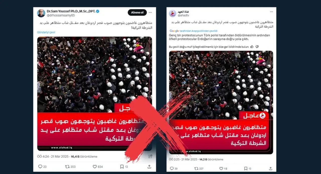 'Protestocu, polis tarafından öldürüldü' iddiası yalanlandı!
