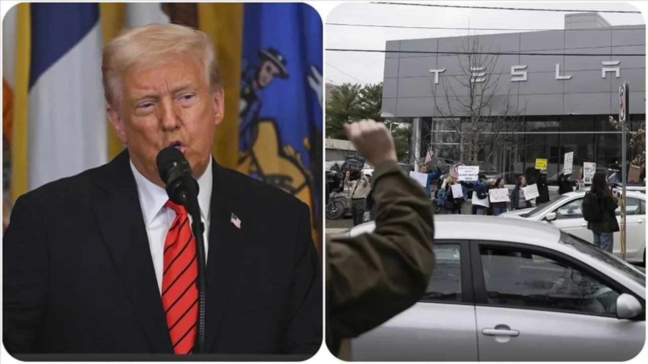 Trump, Tesla'yı hedef alanlara gözdağı verdi: 20 yıla kadar hapis 