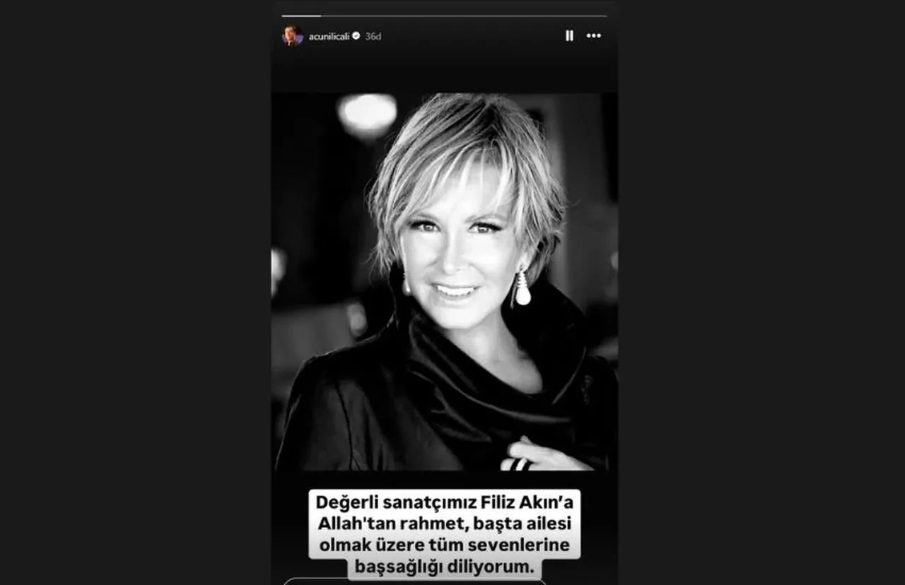 Filiz Akın'ın ölümü sonrası ünlü isimlerden başsağlığı mesajları