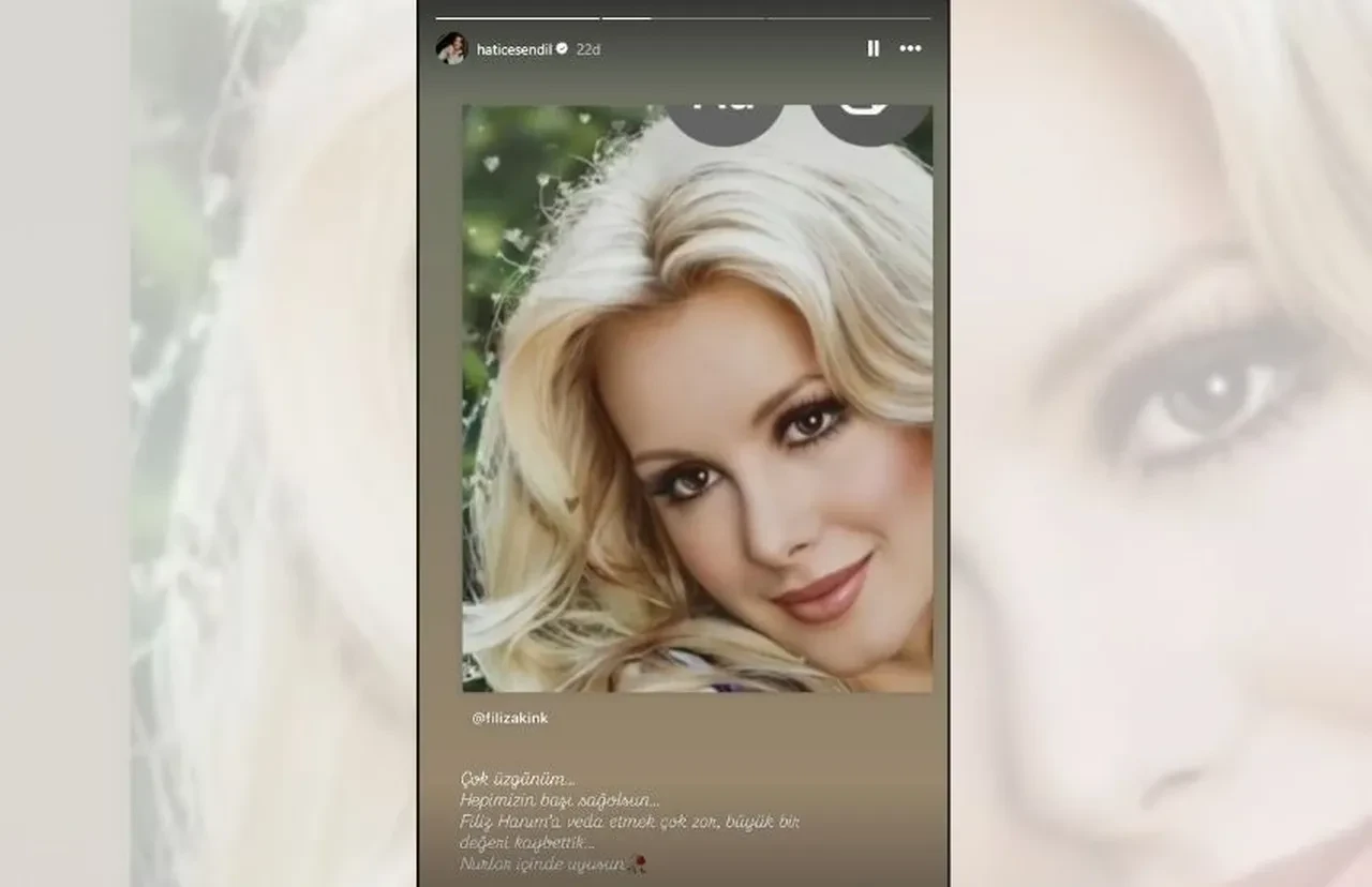 Filiz Akın'ın ölümü sonrası ünlü isimlerden başsağlığı mesajları