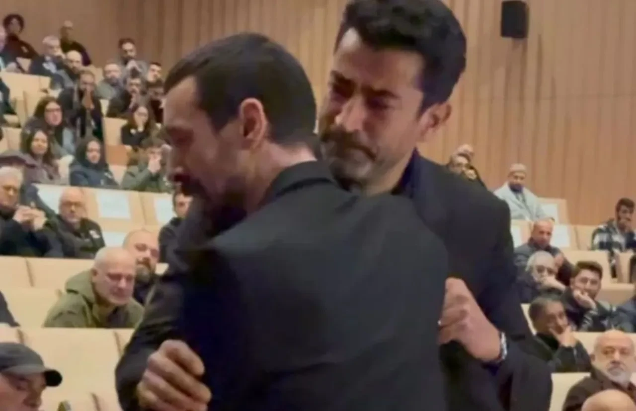 Osman Sınav'ın oğlunun gözyaşları sel oldu! Kenan İmirzalıoğlu teselli etti 