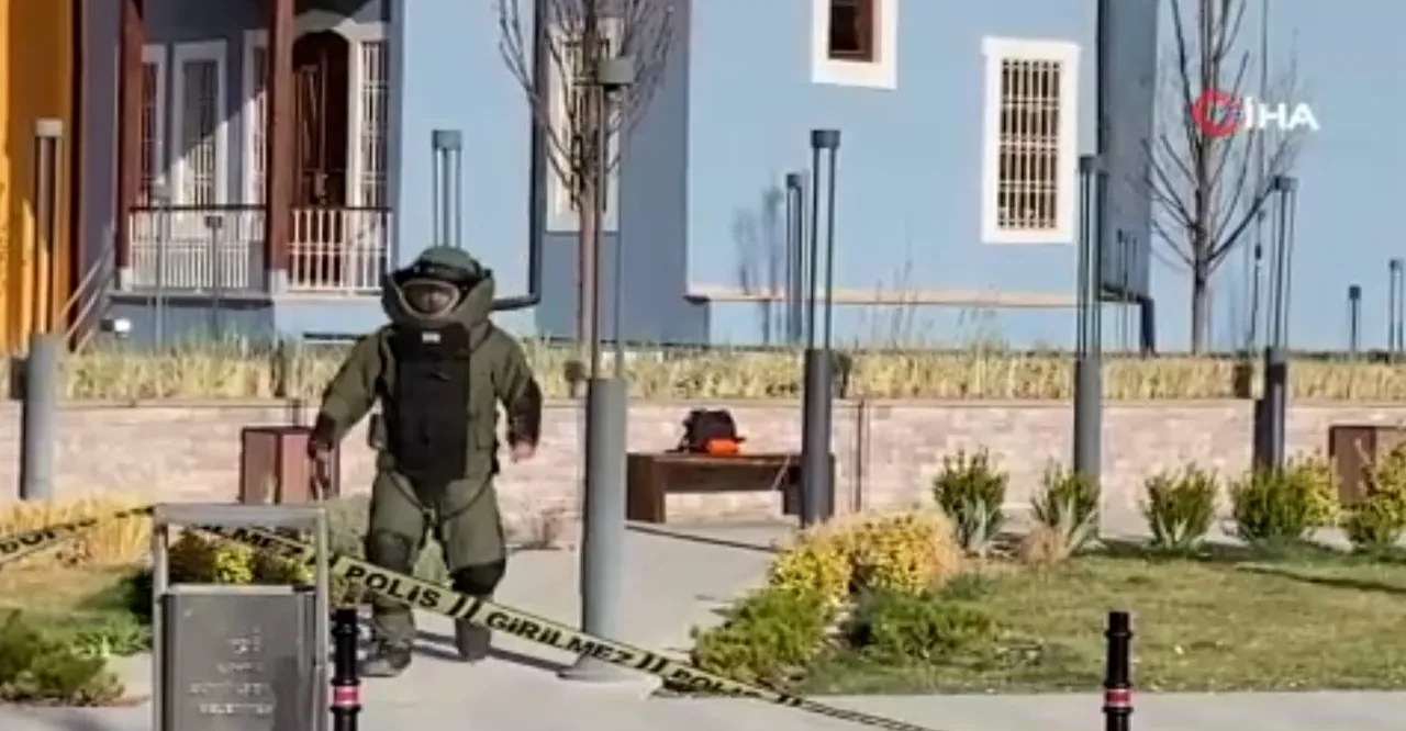 Konya'da şüpheli paket alarmı! Bölgeye çok sayıda ekip sevk edildi