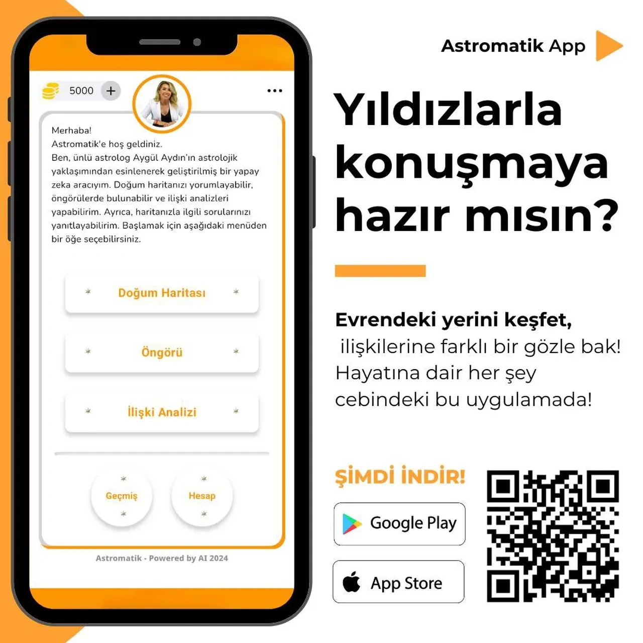 Türk astrolog Aygül Aydın, dünyanın ilk gerçek yapay zekâ astroloji asistanı yatırım aldı