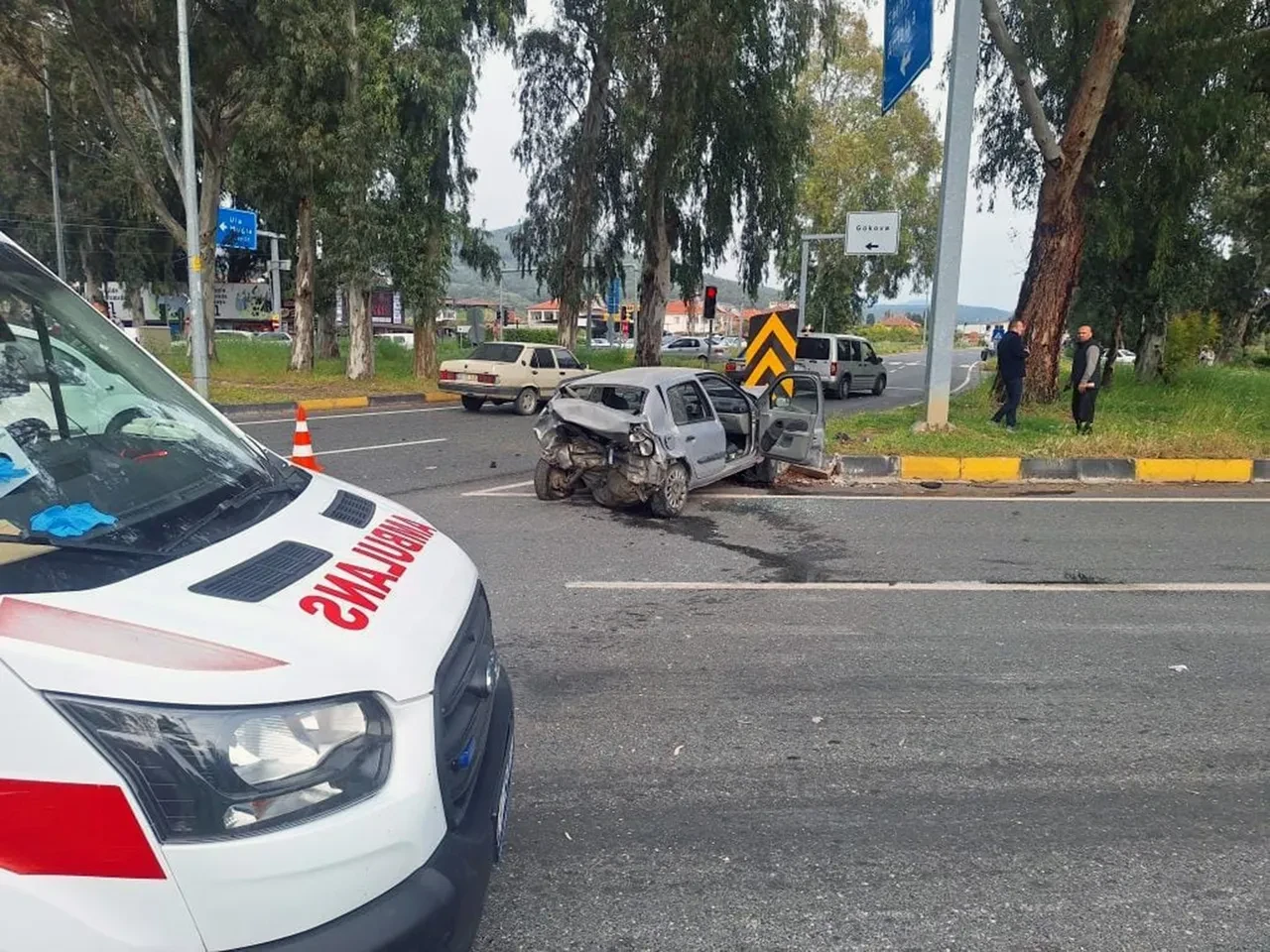 Muğla-Antalya karayolunda zincirleme kaza: 6 hafif yaralı