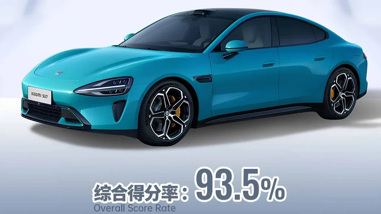 Xiaomi SU7 çarpışma testinde 5 yıldızı kaptı