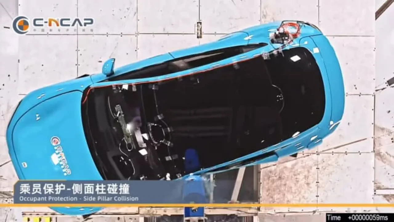 Xiaomi SU7 çarpışma testinde 5 yıldızı kaptı