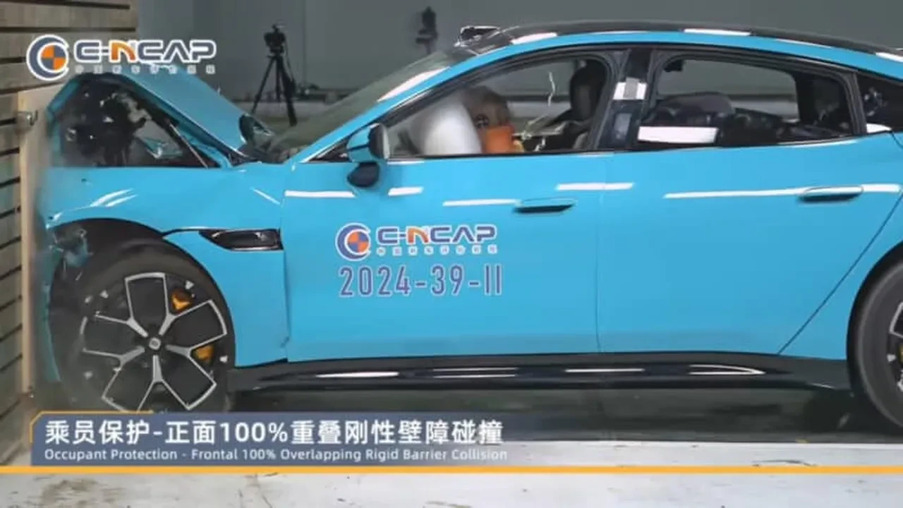 Xiaomi SU7 çarpışma testinde 5 yıldızı kaptı