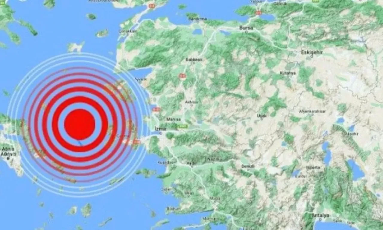 Ege Denizi'nde 4,5 büyüklüğünde ürküten deprem! AFAD verileri paylaştı