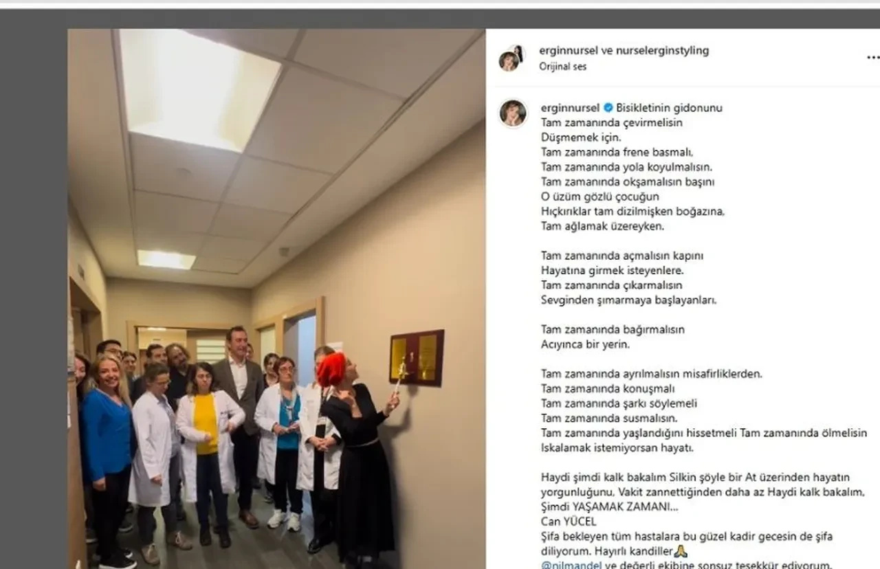 Kanserle mücadele eden Nursel Ergin'den sevindiren haber geldi 