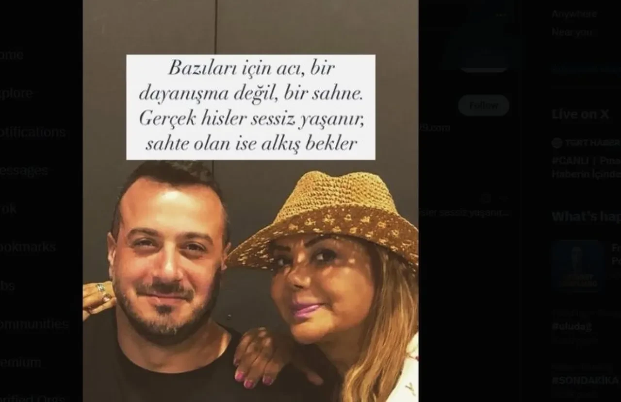 Tanyeli'nin oğlu Taylan'dan manidar paylaşım! Üvey babasına mı gönderme yaptı?