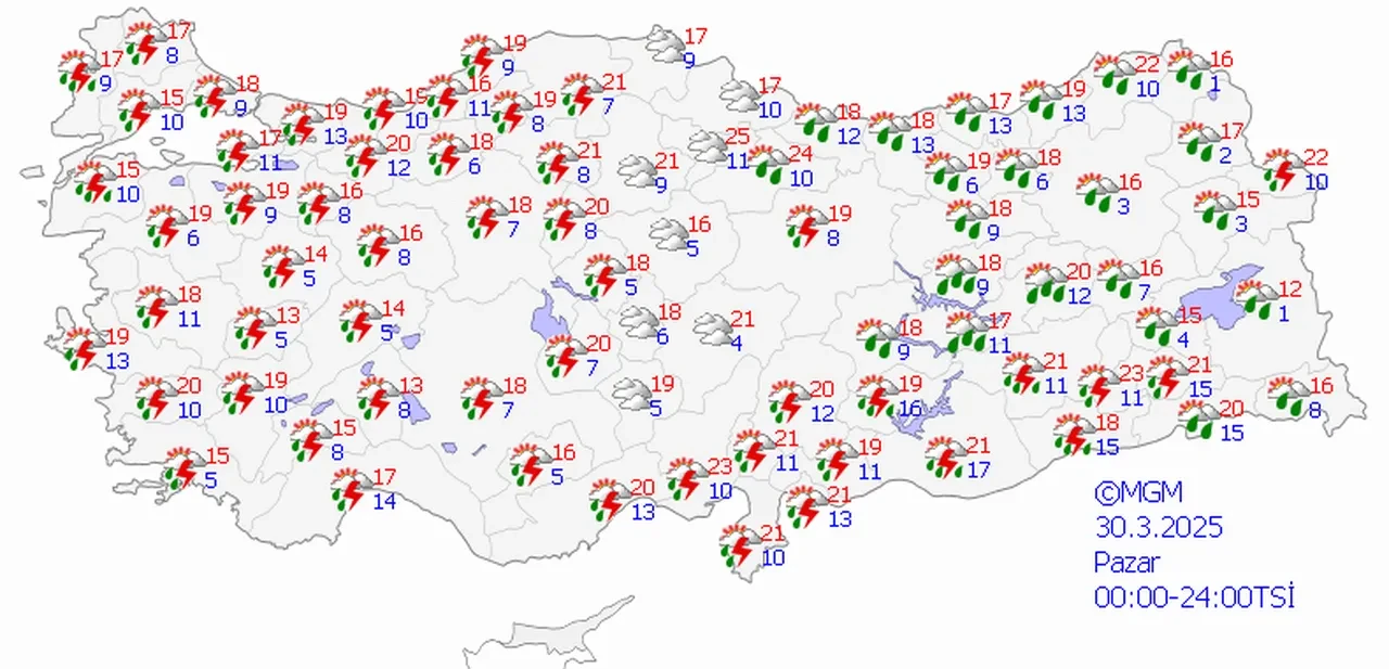 Tatil planı yapanları üzen haber! Bayramda hava nasıl olacak?