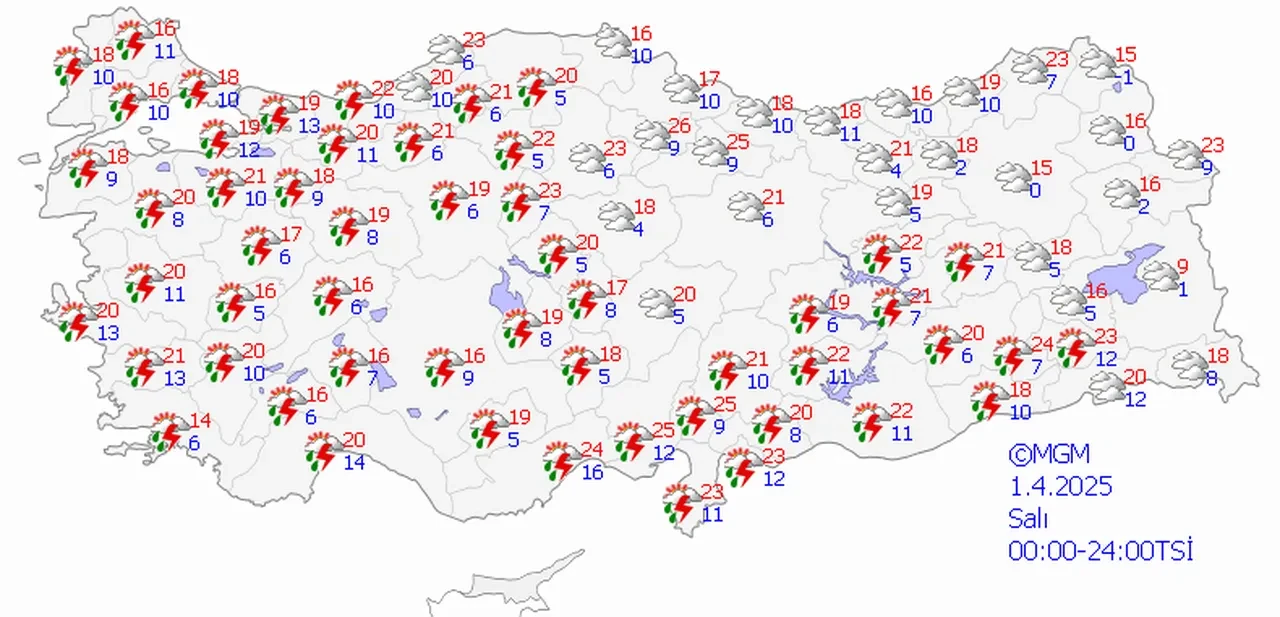 Tatil planı yapanları üzen haber! Bayramda hava nasıl olacak?