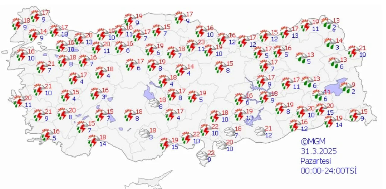 Hava durumuna bakmadan bayram planı yapmayın! Güneşe hasret kalacağız