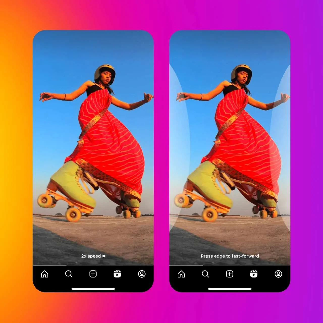 Instagram Reels hızlandırma özelliğini kullanıma sundu