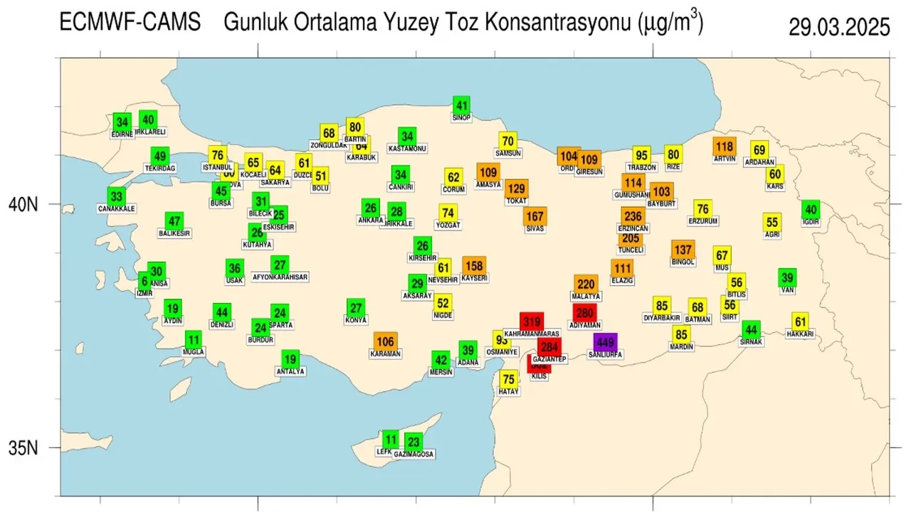 Bayram havası yağmurla geliyor: Sağanak ve çöl tozu fırtınası kapıda! İşte 29 Mart hava durumu